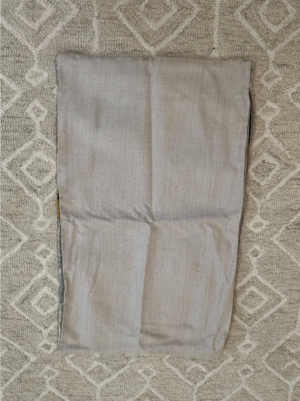 Ikat velvet duel tiger pillow cover.
